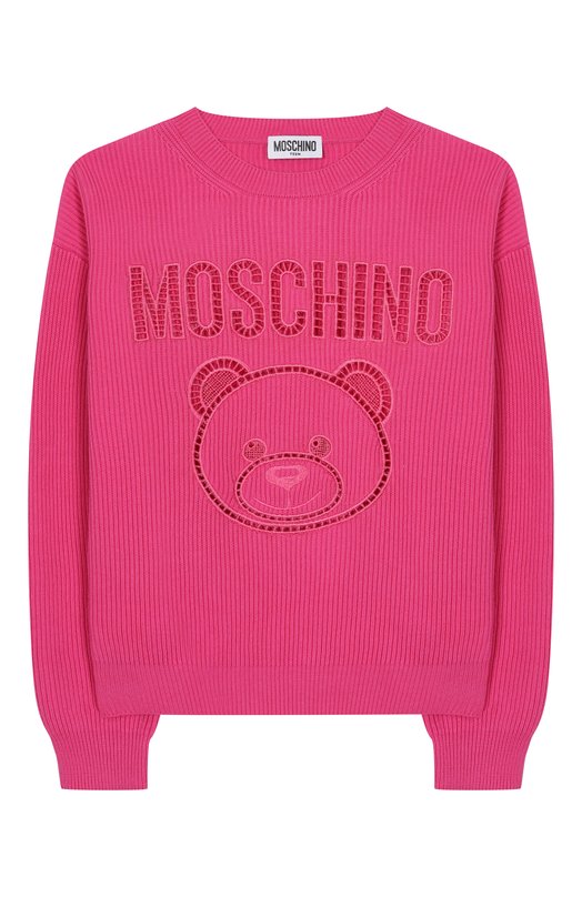 Хлопковый пуловер Moschino, Розовый
Хлопковый пуловер Moschino, Розовый