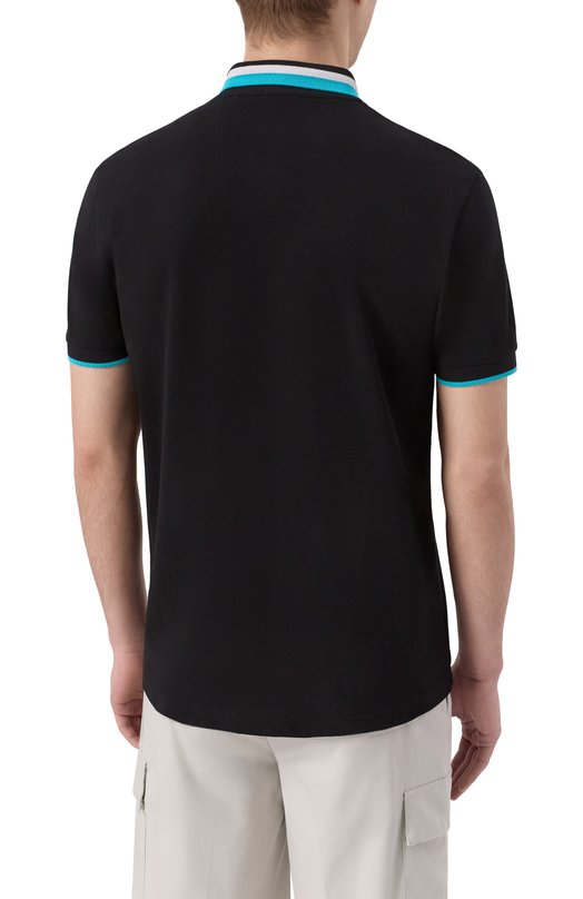 Хлопковое поло BOSS Green, Чёрный
Хлопковое поло BOSS Green, Чёрный