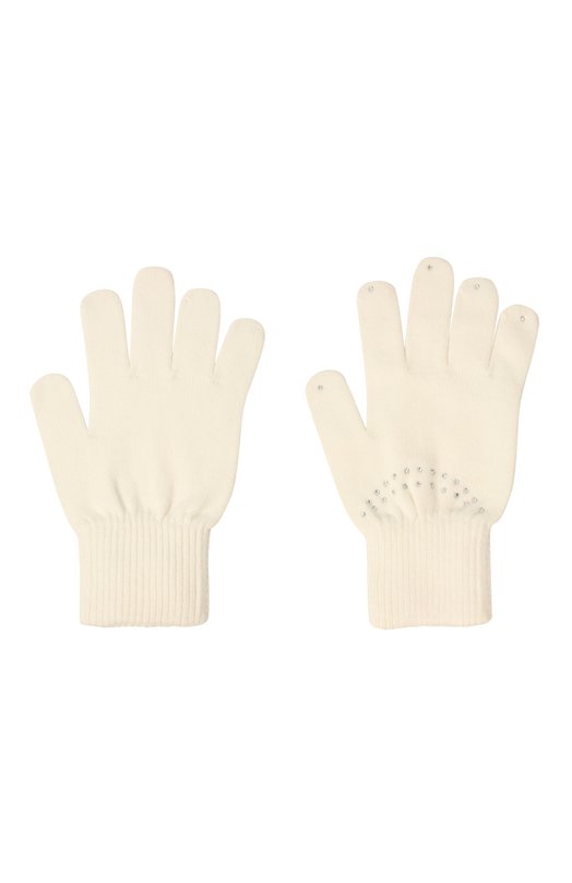 Перчатки Monnalisa, Кремовый 
Перчатки Monnalisa, Кремовый