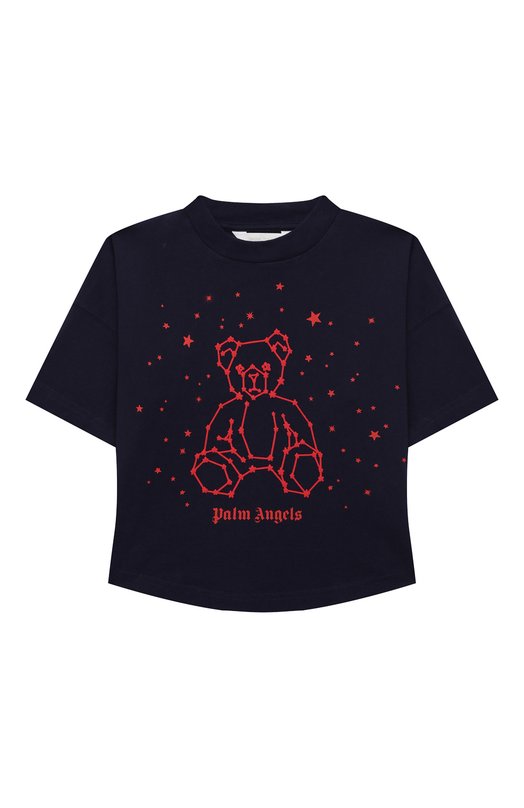 Хлопковая футболка Palm Angels, Синий
Хлопковая футболка Palm Angels, Синий