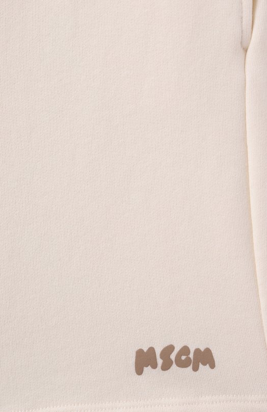Хлопковые шорты MSGM kids, Коричневый
Хлопковые шорты MSGM kids, Коричневый