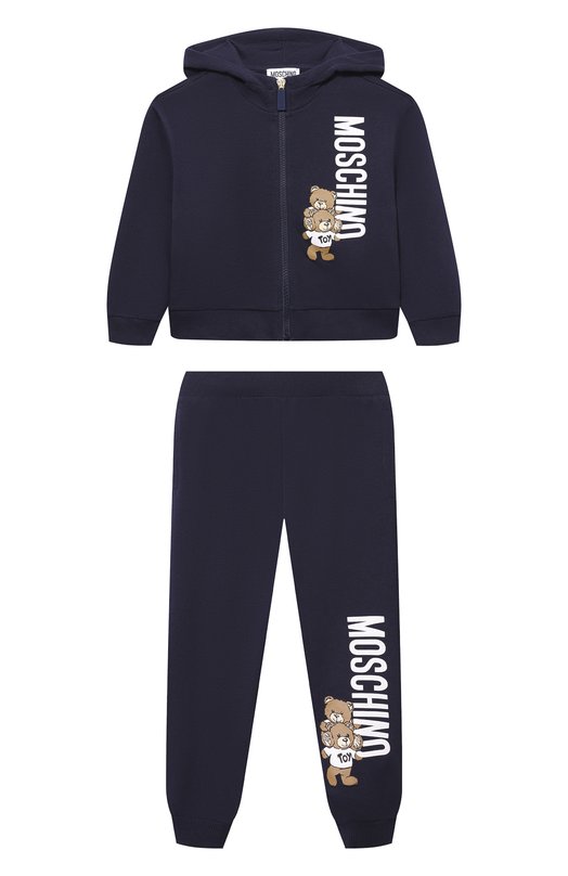 Комплект из толстовки и брюк Moschino, Синий
Комплект из толстовки и брюк Moschino, Синий