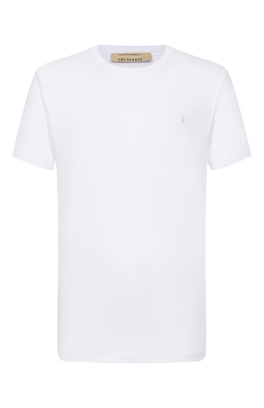 Хлопковая футболка Trussardi, Белый
Хлопковая футболка Trussardi, Белый