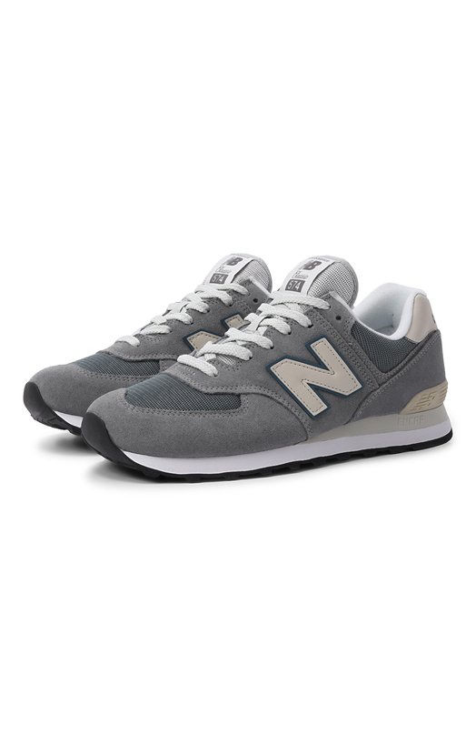 Комбинированные кроссовки 574 Core Pack - Grey New Balance, Серый
Комбинированные кроссовки 574 Core Pack - Grey New Balance, Серый