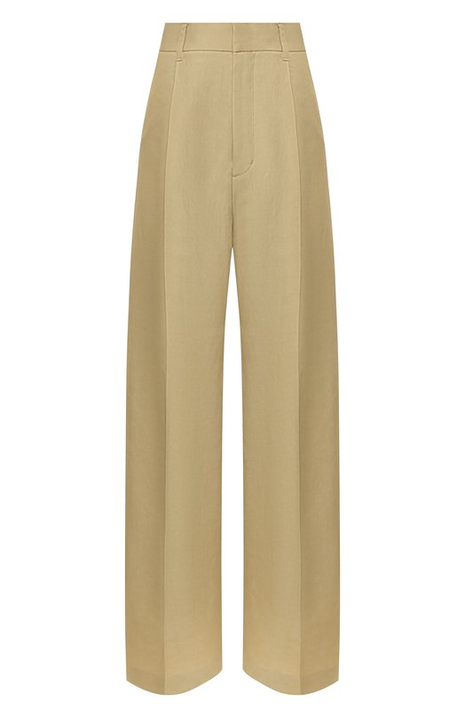 Брюки из смеси вискозы и льна Akira Naka, Бежевый 
Брюки из смеси вискозы и льна Akira Naka, Бежевый