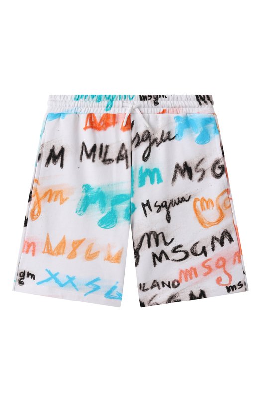 Хлопковые шорты MSGM kids, Разноцветный
Хлопковые шорты MSGM kids, Разноцветный