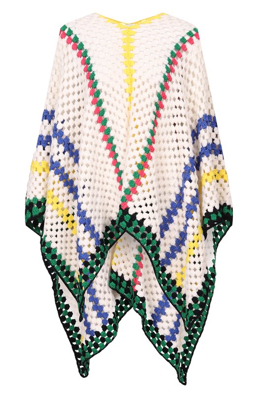 Шерстяное пончо Mira Mikati, Разноцветный
Шерстяное пончо Mira Mikati, Разноцветный