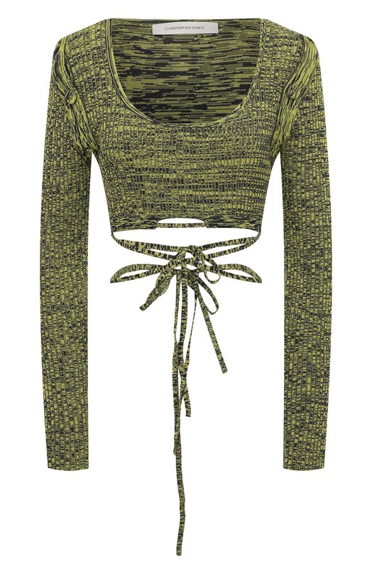 Топ из вискозы Christopher Esber, Жёлтый
Топ из вискозы Christopher Esber, Жёлтый