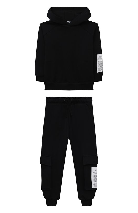 Комплект из худи и брюк Moschino, Чёрный
Комплект из худи и брюк Moschino, Чёрный