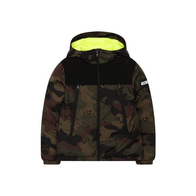 Пуховая куртка с капюшоном Moncler Enfant