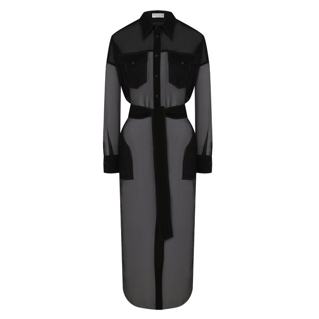 Шелковая туника Brunello Cucinelli