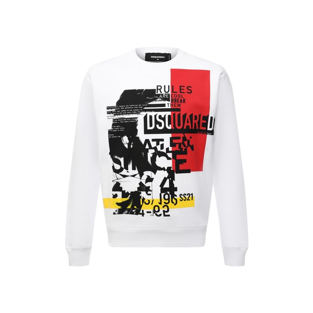 Хлопковый свитшот Dsquared2