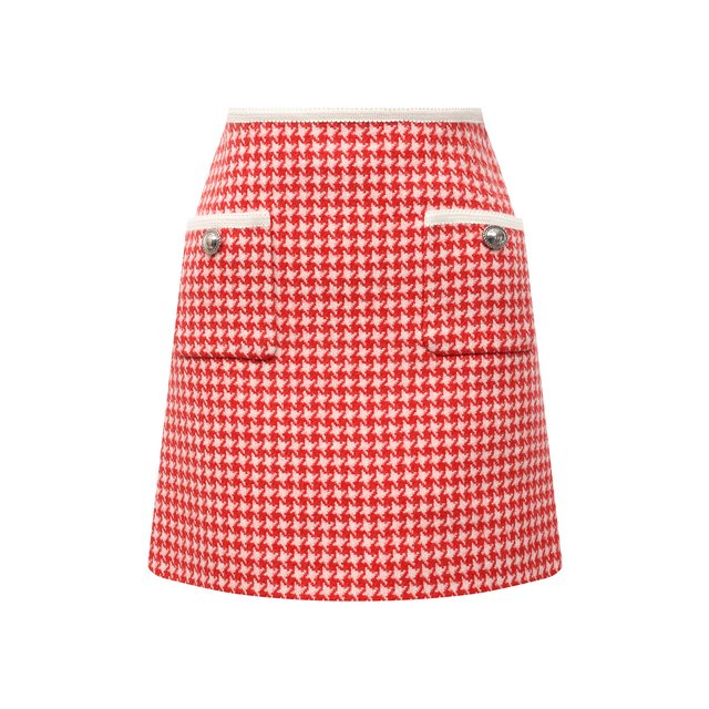 Шерстяная юбка Miu Miu