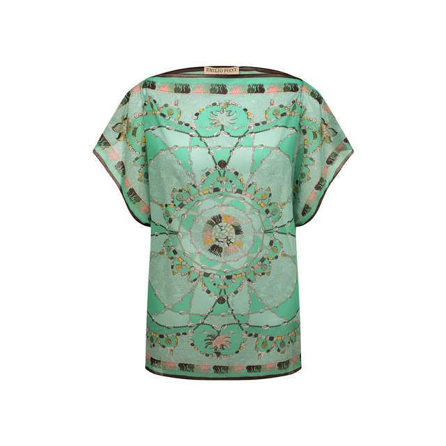 Хлопковая туника Emilio Pucci