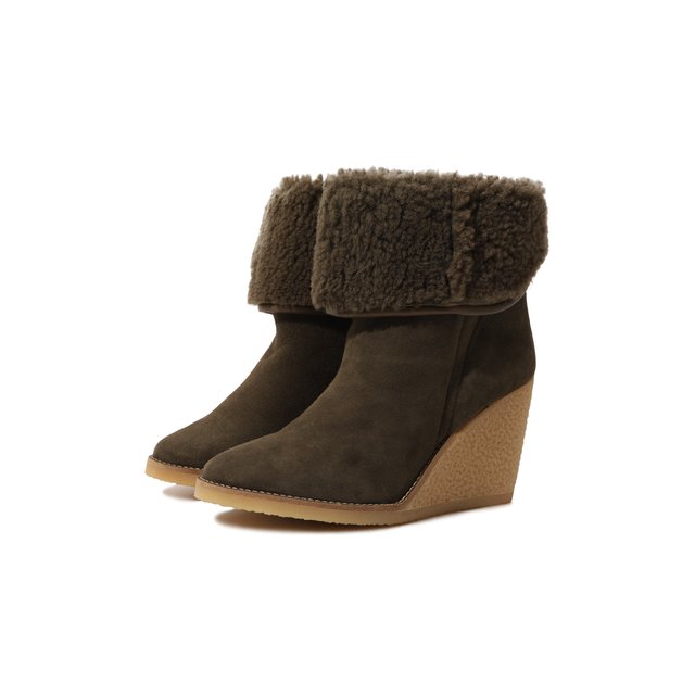 Замшевые ботильоны Totam Isabel Marant