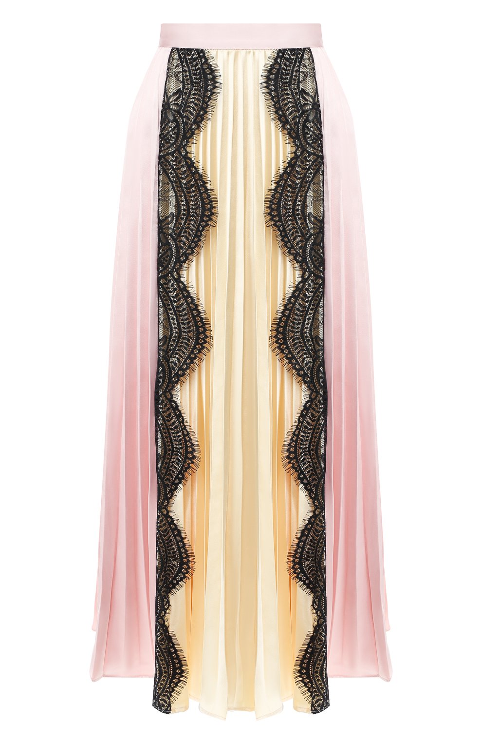 Плиссированная юбка-миди