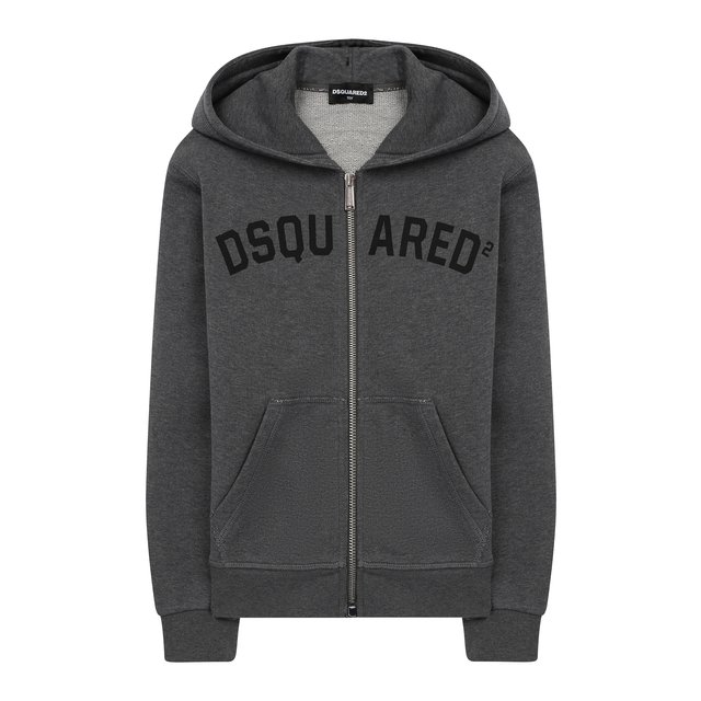 Хлопковый кардиган с капюшоном Dsquared2