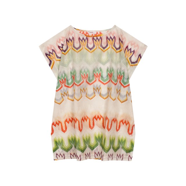 Туника из вискозы и льна Missoni