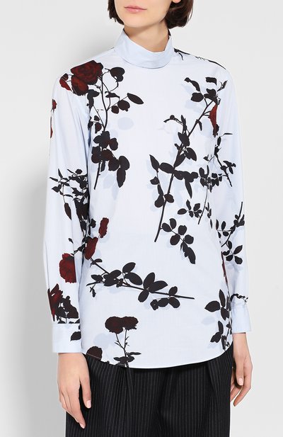 Хлопковая блузка DRIES VAN NOTEN, арт. 192-10759-8007, фото 3
