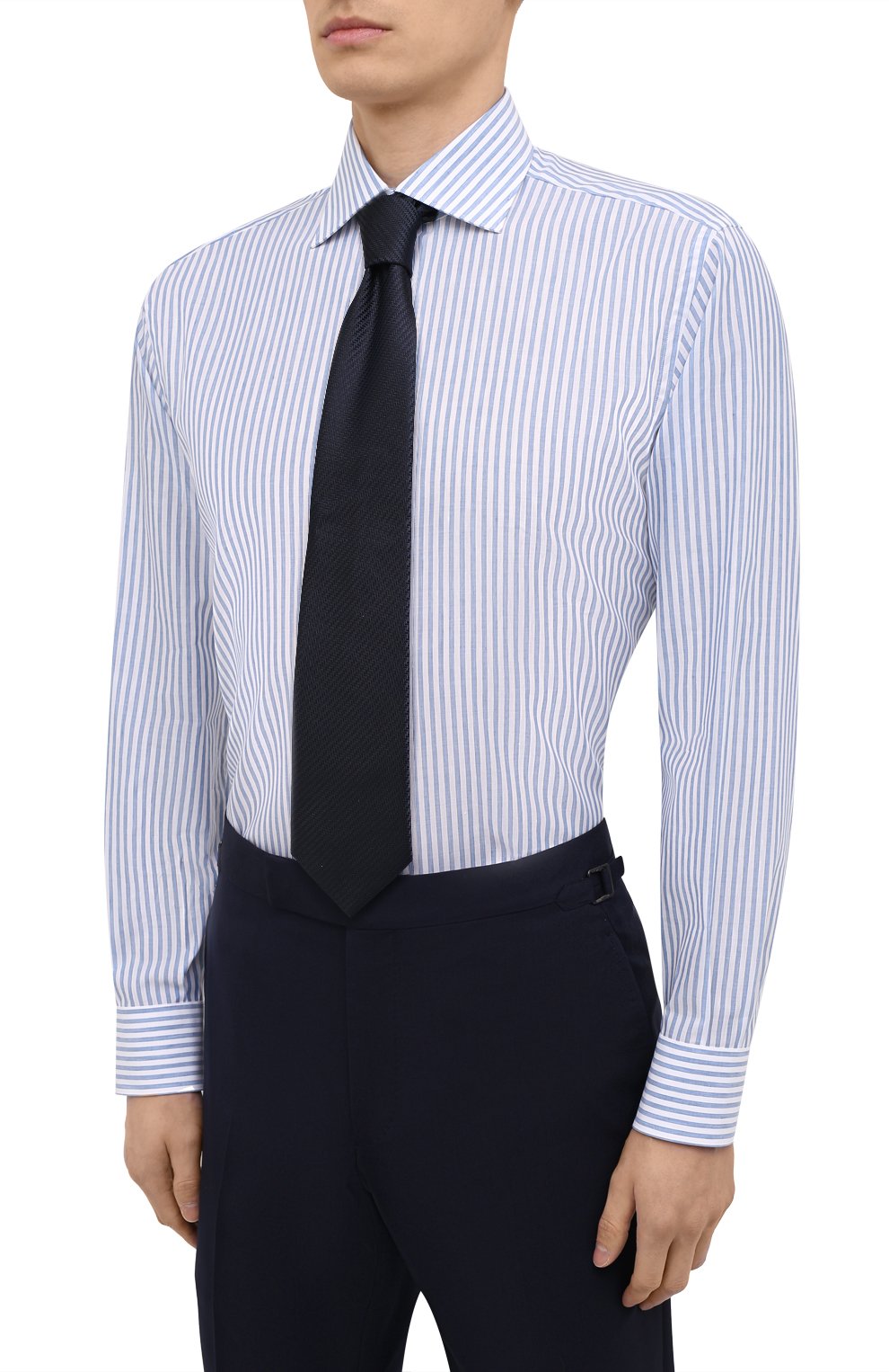 Сорочка из хлопка и льна BRIONI, арт. RCA10N/P005R, фото 4