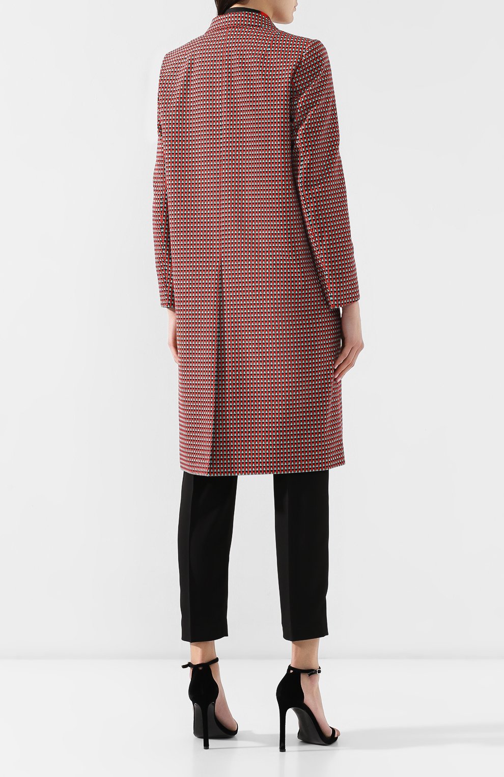 Хлопковое пальто DRIES VAN NOTEN, арт. 191-30222-7037, фото 4
