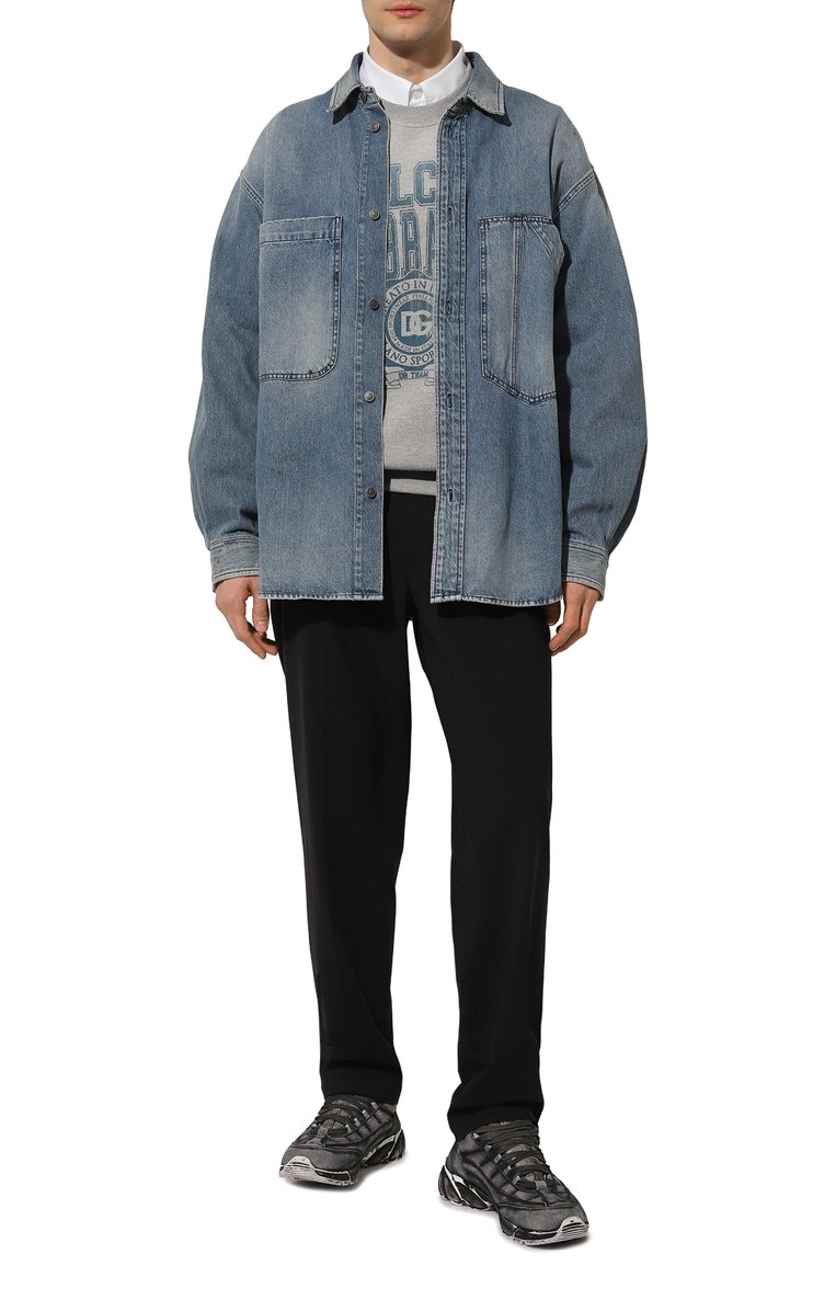 Комбинированные кроссовки MM6, арт. S59WS0197/P5259, фото 2