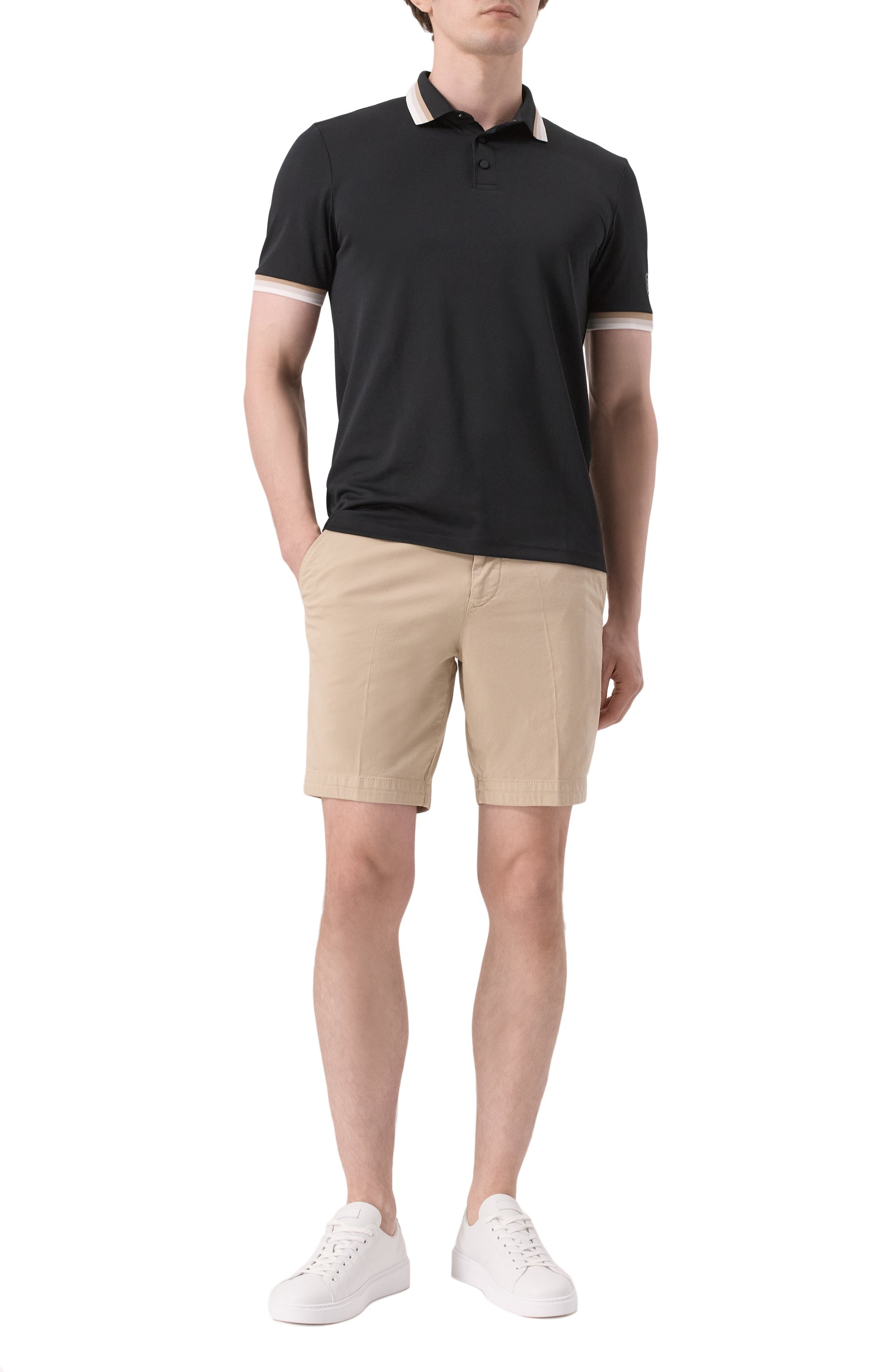 Хлопковые шорты BOSS, арт. 50540743, фото 2