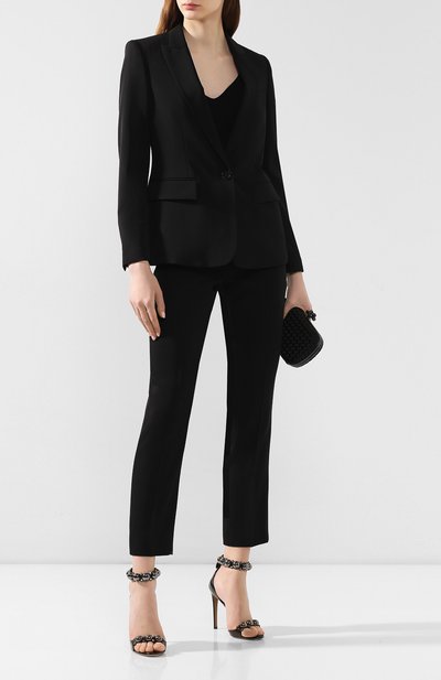 Шерстяной жакет STELLA MCCARTNEY черного цвета по цене 128000 руб., арт. 532394/SNB48, фото 2 Шерстяной жакет STELLA MCCARTNEY, арт. 532394/SNB48, фото 2