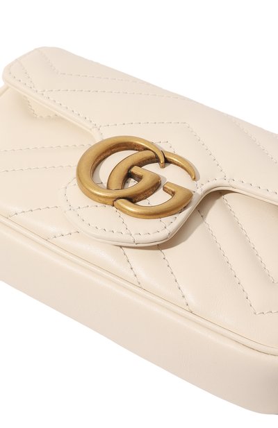 Сумка gg marmont super mini GUCCI, арт. 476433 DTDCT, фото 3