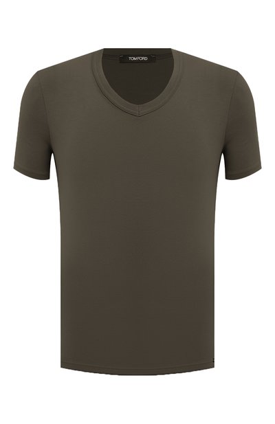 Мужская хлопковая футболка TOM FORD, арт. T4M09104