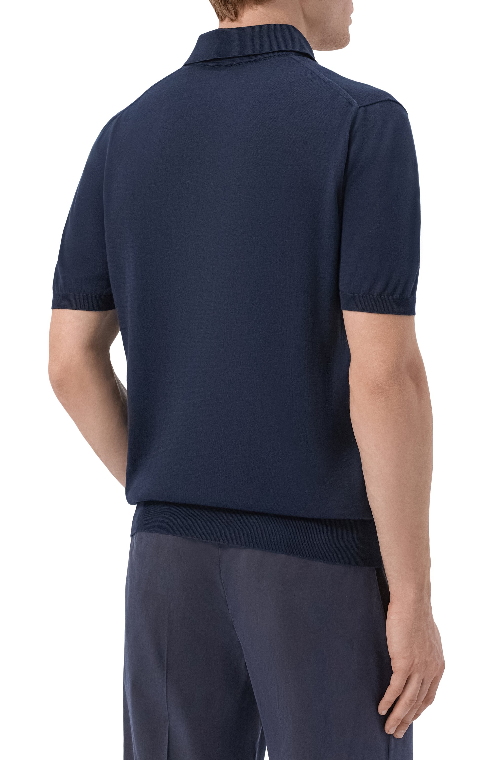 Хлопковое поло KITON, арт. UMKXX33, фото 4