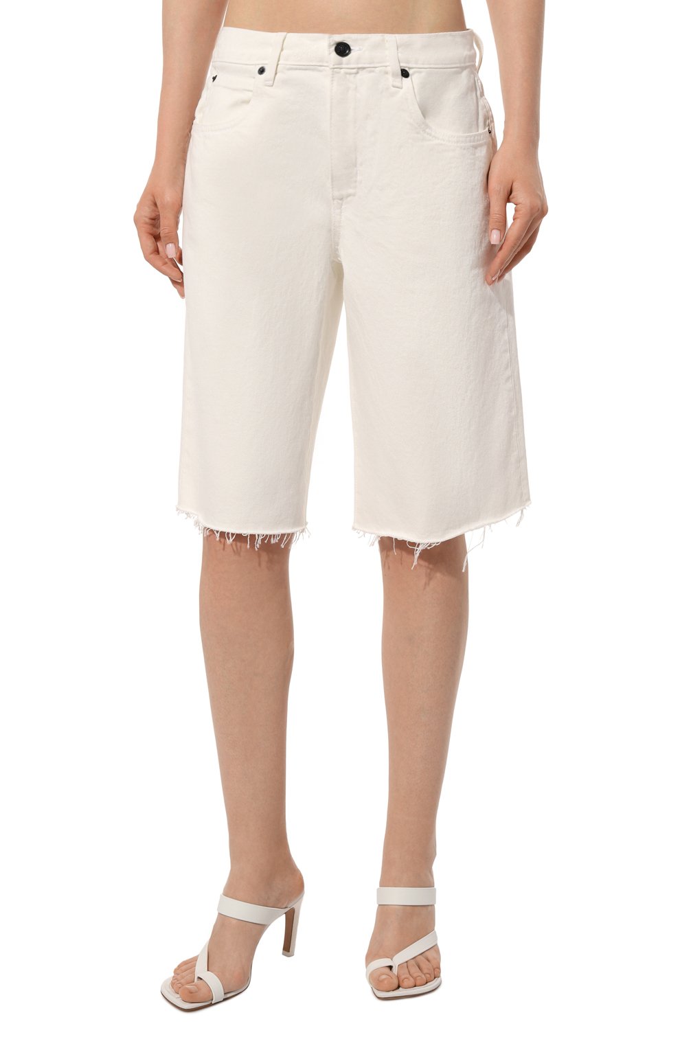 Джинсовые шорты SLVRLAKE, арт. MICS407PWHTE, фото 3