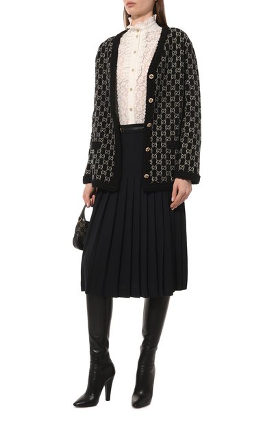 Шерстяная юбка GUCCI, арт. 560441 Z8AC1, фото 2