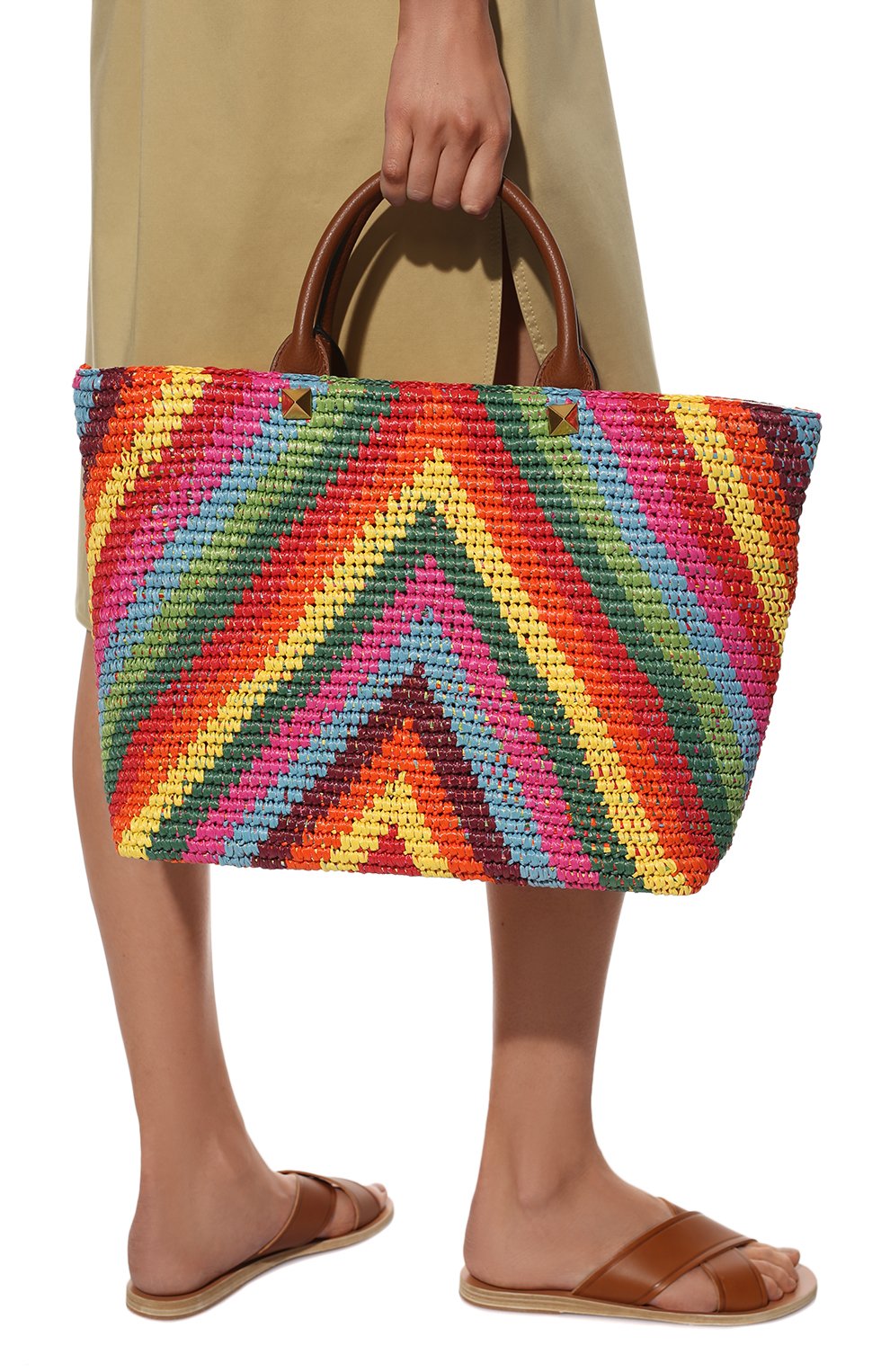 Сумка-шопер summer medium VALENTINO, арт. XW2B0K19/CHP, фото 2