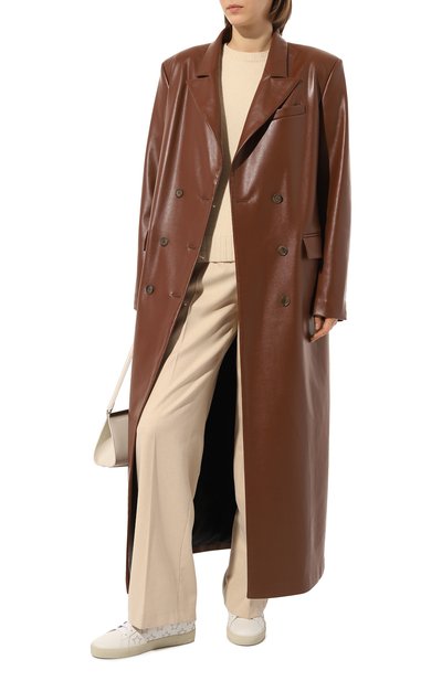 Кожаные кеды court classic sl/06 SAINT LAURENT белого цвета по цене 77950 руб., арт. 713616AAASW, фото 2 Кожаные кеды court classic sl/06 SAINT LAURENT, арт. 713616AAASW, фото 2