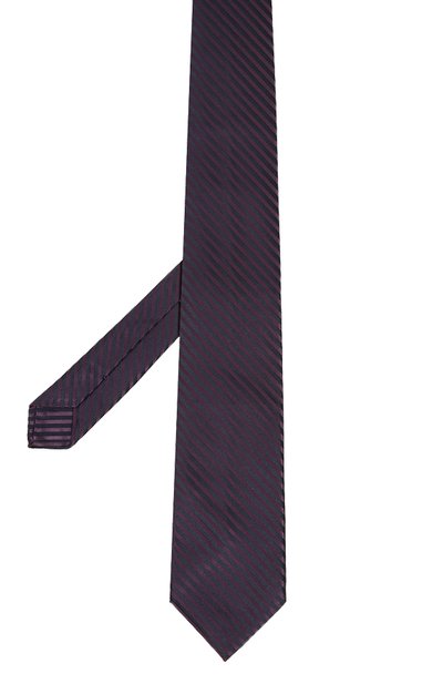 Шелковый галстук STEFANO RICCI темно-фиолетового цвета по цене 31000 руб., арт. CCX/76163, фото 3 Шелковый галстук STEFANO RICCI, арт. CCX/76163, фото 3