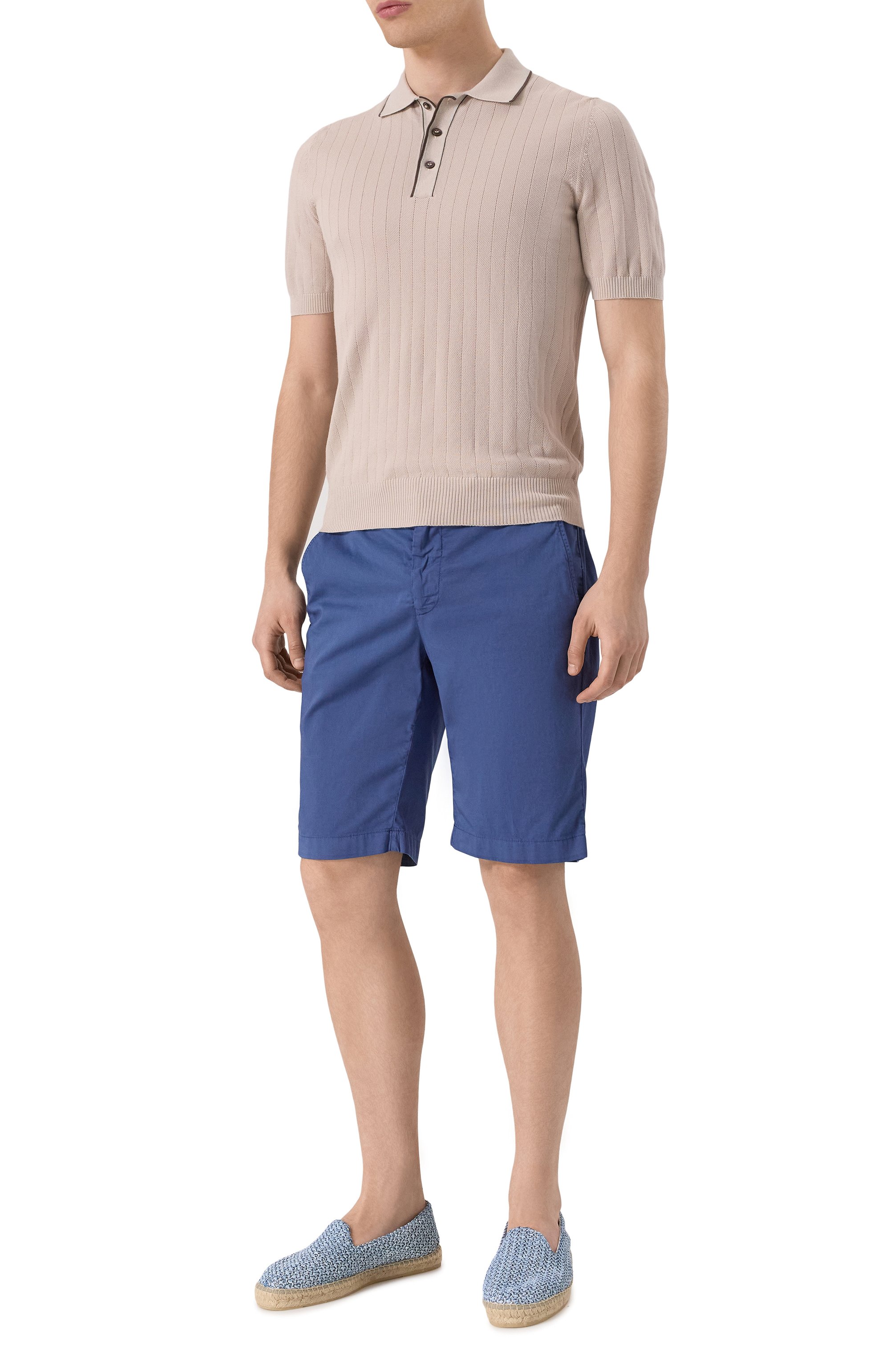 Шорты из хлопка и шелка BERWICH, арт. SPIAGGIA SH0RT GD/DV0955X, фото 2