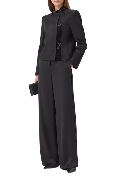 Шелковые брюки GIORGIO ARMANI, арт. GW004388/AF30226, фото 2