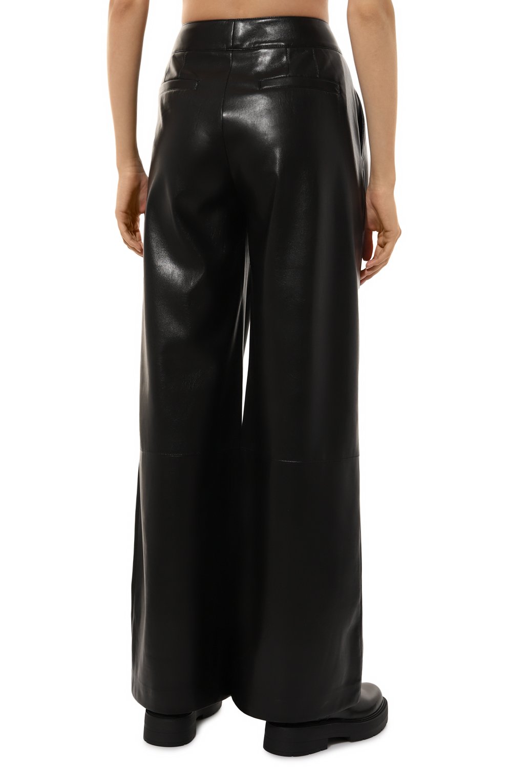 Брюки из экокожи BOSS, арт. 50518463, фото 4