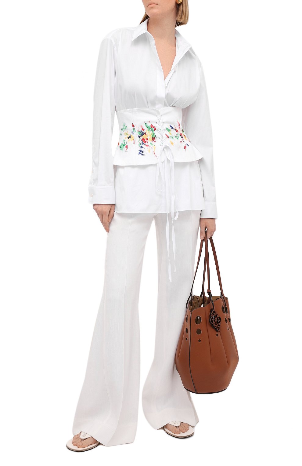 Хлопковый пояс PHILOSOPHY DI LORENZO SERAFINI, арт. A4408/2124, фото 2