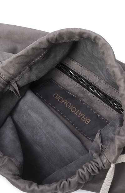 Рюкзак GIORGIO BRATO серого цвета по цене 26450 руб., арт. BS26S4070VBRUSH, фото 4 Рюкзак GIORGIO BRATO, арт. BS26S4070VBRUSH, фото 4