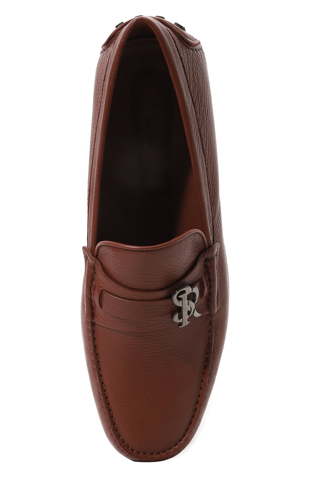 Кожаные мокасины STEFANO RICCI коричневого цвета по цене 107000 руб., арт. UC25_G1126/SKVN, фото 6 Кожаные мокасины STEFANO RICCI, арт. UC25_G1126/SKVN, фото 6