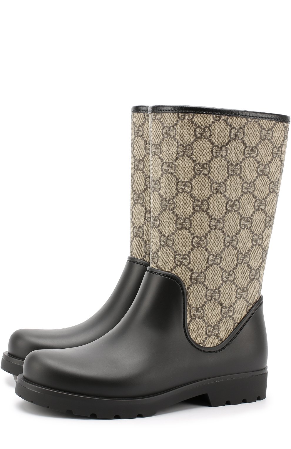 Резиновые сапоги с принтом GUCCI, арт. 433337/K2L20, фото 1