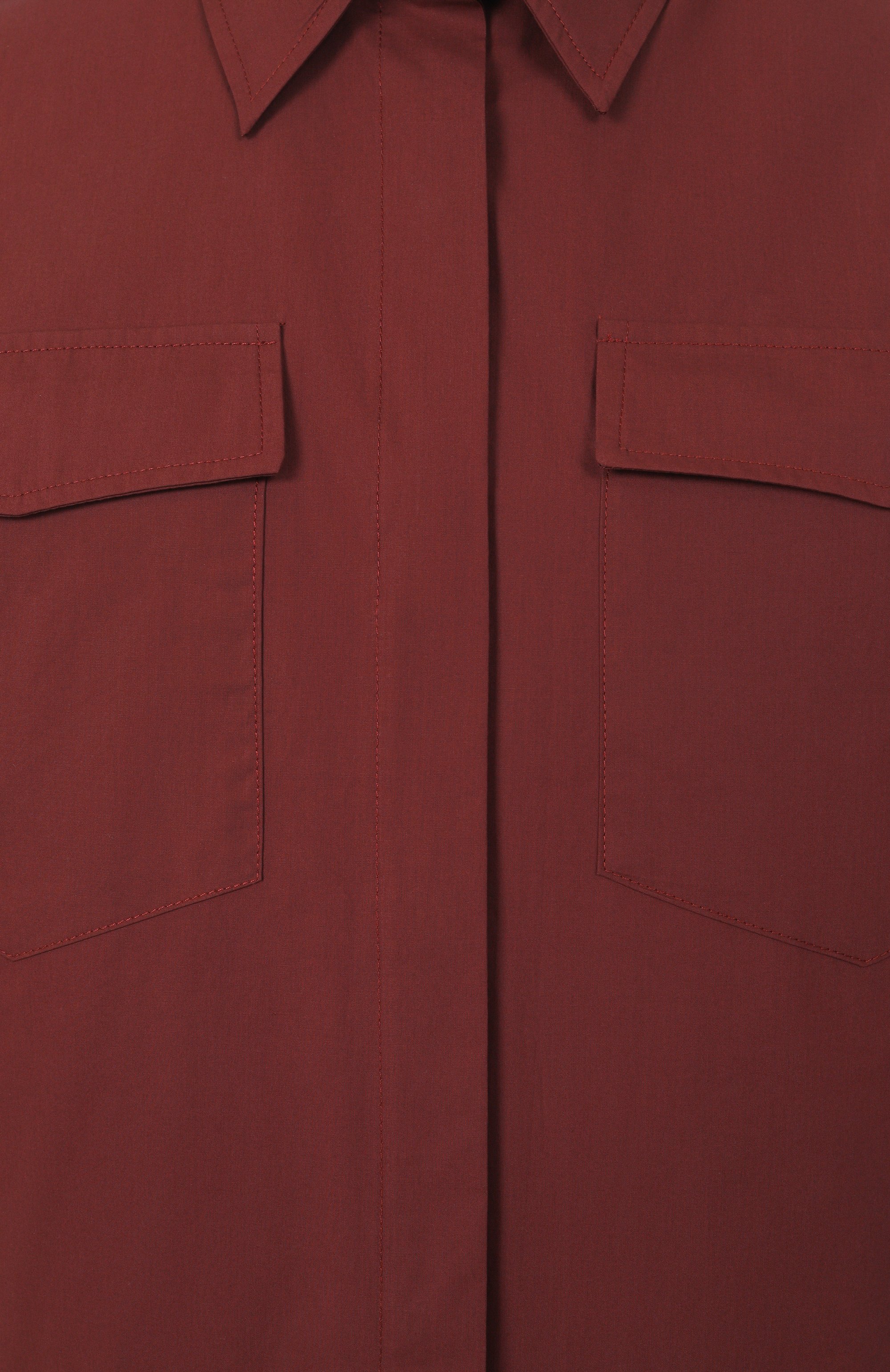 Хлопковая рубашка ERIKA CAVALLINI, арт. P5SJ18, фото 6