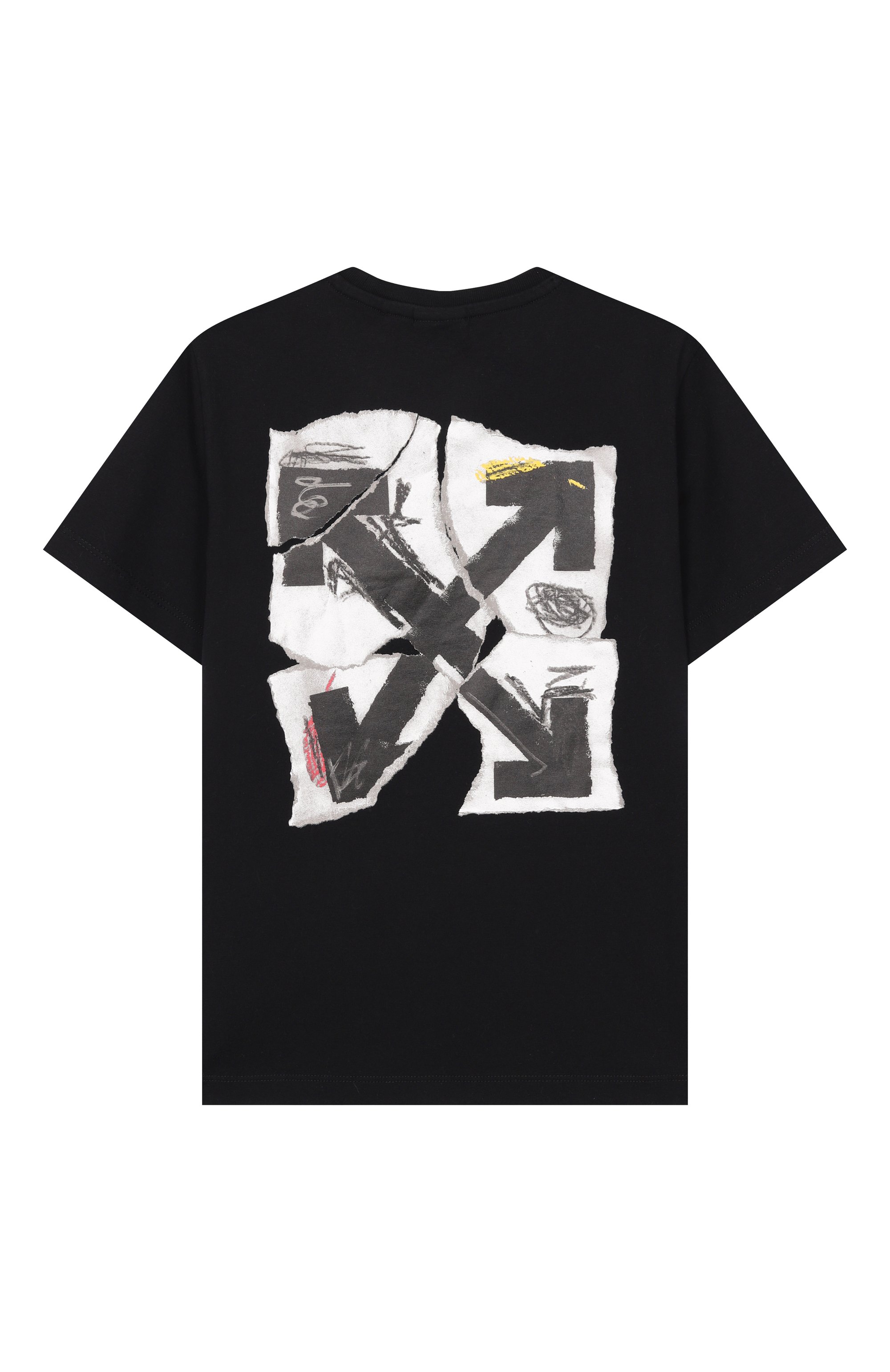 Хлопковая футболка OFF-WHITE, арт. 0BAA002F25JER004/4-12, фото 2