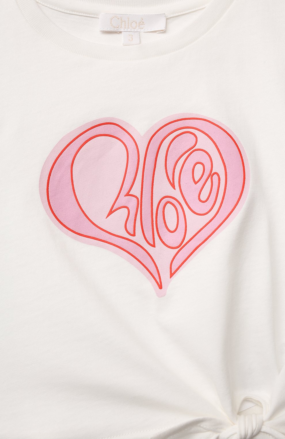 Хлопковый топ CHLOÉ, арт. C15D42, фото 3