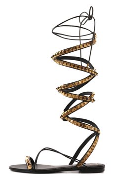 Кожаные сандалии rockstud no limit VALENTINO, арт. XW0S0EJ1/HYH, фото 1