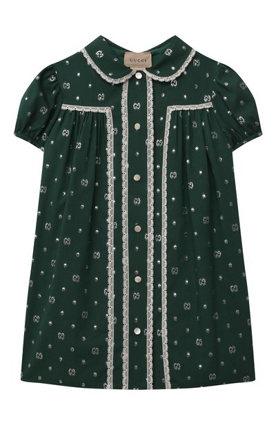 Платье из хлопка и вискозы GUCCI, арт. 654176/ZAG3E, фото 1
