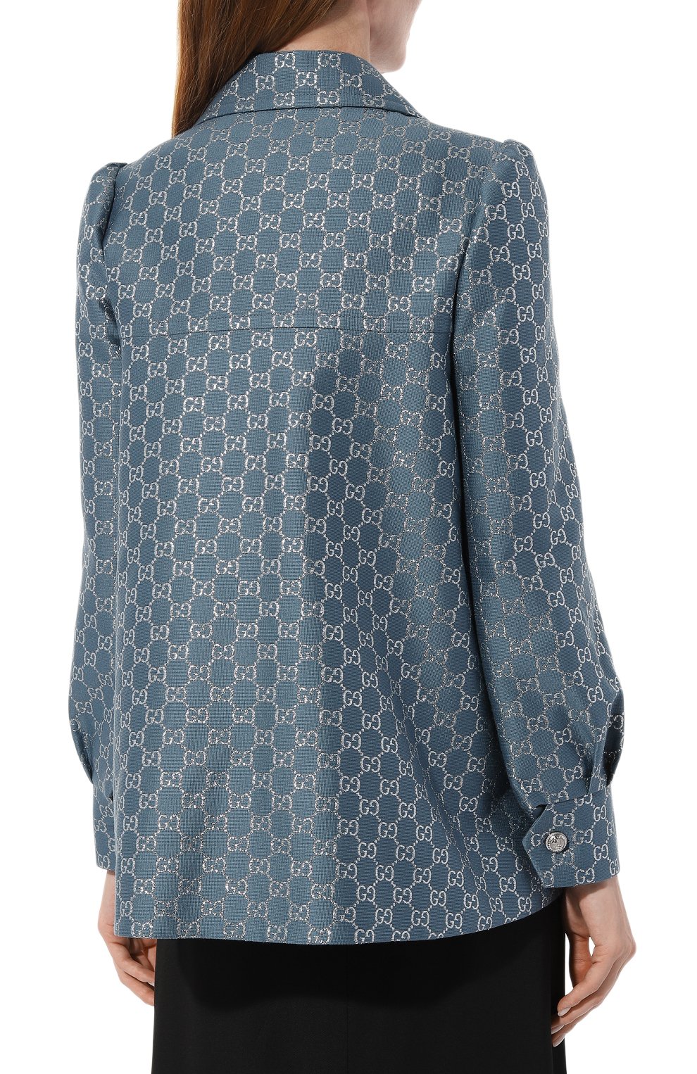 Жакет из шерсти и  шелка GUCCI, арт. 616085 ZAD7L, фото 4