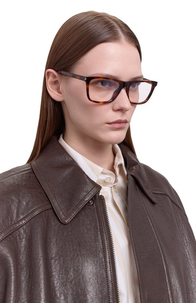 Оправа SAINT LAURENT коричневого цвета по цене 33950 руб., арт. SL 841 007, фото 3 Оправа SAINT LAURENT, арт. SL 841 007, фото 3